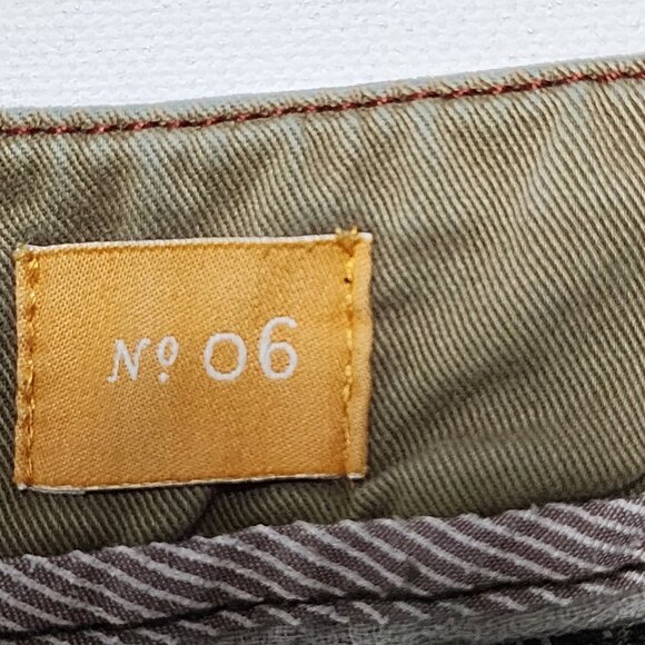 Pilcro & The Letterpress Cotton Stretch Mid Rise Skinny Moto Pants - Picture 8 of 9